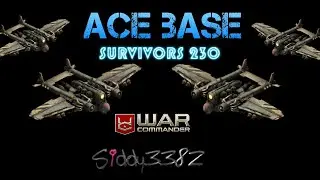 War Commander - Ace Base, Survivors (230) Has Kixeye Gone Overboard With These?