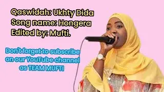 Ukthy Dida Qaswidah, Hongera mwanangu lyrics video