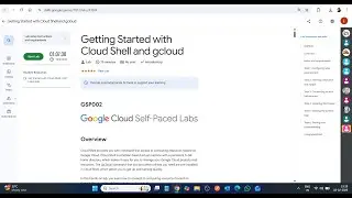 Getting Started with Cloud Shell and gcloud || Lab Solution || Google  Cloud Arcade 2026
