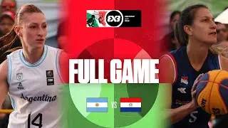 Argentina 🇦🇷 vs Paraguay 🇵🇾 | Women | Full Pool Game | FIBA 3x3 AmeriCup 2025