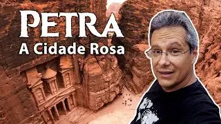 Cheguei em PETRA! Jordânia l Vlog l Ep.7
