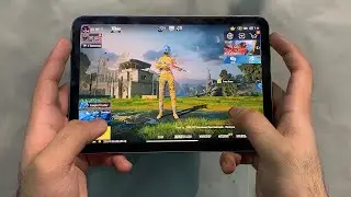 iPad Mini 7 PUBG 5 Finger + Gyro Solo Vs Squad Full Handcam | ipad Mini 7 Test 2025-ipad Mini 7 Pubg