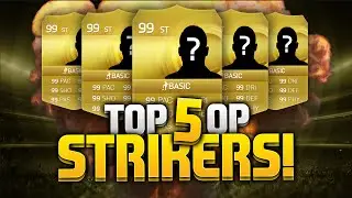 TOP 5 OP STRIKERS!!!! FIFA 15 ULTIMATE TEAM
