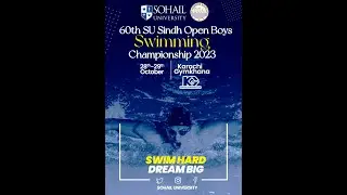 60th SU Sindh Open Boys Swimming Championship 2023 | Day 2|