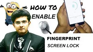 How to set Finger Print Screen Lock in Samsung Galaxy S7 Edge