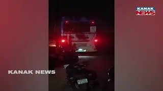 Ama Bus Accident in Bhubaneswar Claims One Life | Bharatpur–Chandaka Road Tension