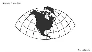 Properties of Bonne's Map Projection