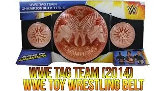 WWE FIGURE INSIDER: WWE Tag Team Championship (2014) - WWE Toy Wrestling Belt from Mattel