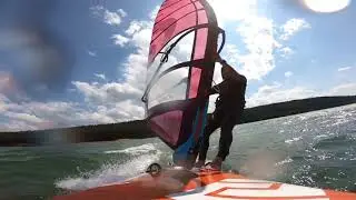 Brombi-Windsurfing-2021 Patrik F-Race 140, NeilPryde Speedster 7,8