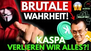 Kaspa wird MANIPULIERT?! 😳 Die geheime Wallet &ndash; steckt Binance wirklich dahinter?! 💣