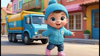 Garbage Truck New Year Clean Up | Fun Action & Learning Video for Toddlers