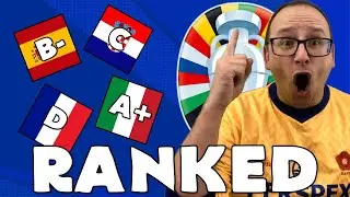 RANKING EACH EURO 2024 COUNTRY AFTER 1ST GAME