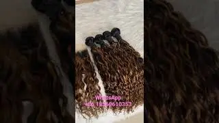 Highlights water wave bundles 24inch 26inch our  hair can be easily to bleach high quality good deal