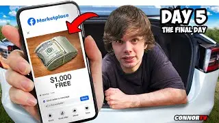 I Survived 7 Days Only on Facebook Marketplace - Day 5 *FINAL DAY*