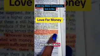 Love For Money.  #jesuschrist #faith #faithjourney #money