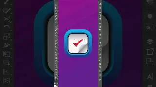 Making Check Mark Icon ✅ Illustrator #ytshorts #youtubeshorts #drawing  #graphicdesigntutorial