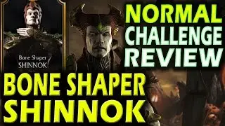 SHINNOK Challenge (Normal). Struggle of a madman! (MKX Mobile)