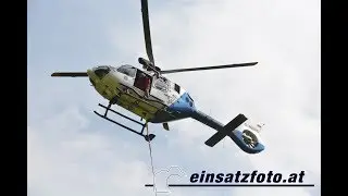 Grenz&uuml;bschreitende Hubschrauber&uuml;bung am Niederndorferberg