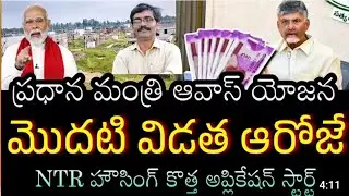 ఇల్లు లేనివారికి గుడ్ న్యూస్|Ap Free house Scheme 2025|Pmay Grameen Application|srktalks|Telugu|