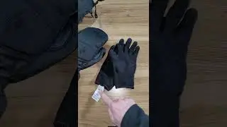 Merino Wool glove liners are handy for colder weather.