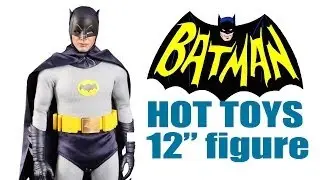 Hot Toys 1966 Adam West Batman 12 inch 1/6 scale figure review
