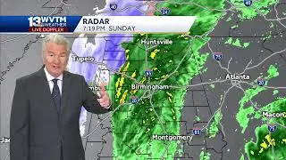 Alabama Snow: WVTM 13 Winter Weather Sunday Night Update