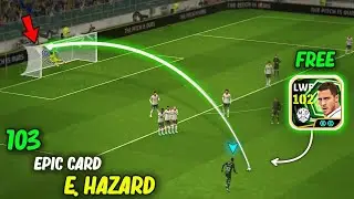 FINALLY!! FREE Epic Double Booster Real Madrid HAZARD 102 Rate | How Footwork Player Good🔥