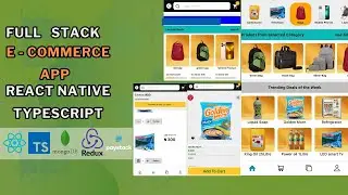 React Native Checkout System. React Native Full Stack Ecommerce App  pt3. Final part.