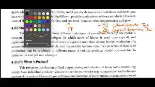 What are the Central Problems of an Economy ?|  Aspects of Economic Problem |  @rgclassesofficial