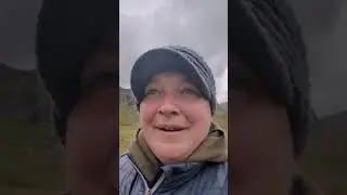 Peaceful Iceland waterfall walk