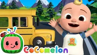 JJ&rsquo;s Animal Bus song! 🚌 | Cocomelon | Super Moms | Nursery Rhymes and Kids songs🌸