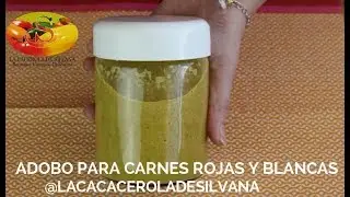 ADOBO PARA CARNES - SENCILLO Y RAPIDO - LA CACEROLA DE SILVANA