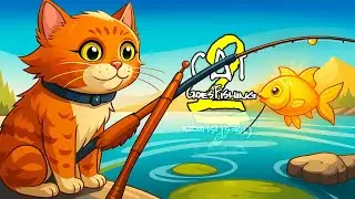 CAT GOES FISHING 2! *Juz Jest!* 🐈🐟
