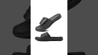 ONCAI Men's Orthotic Sandals with Arch Support &ndash; Best Comfort Slides for Foot Pain #mensfootwear