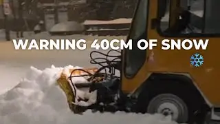 40cm Snow Dump ❄️ City Buried in Winter Storm