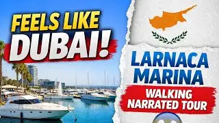 Larnaca Marina is Changing Fast a   Walking & Narrated Tour 