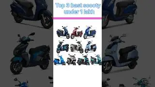 Top 3 best scooter under Rs 1 lakh bast scooty under 100000   petrol scooty 1lakh #viralshorts
