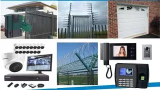 Building in Ghana | Security Systems | Automated Gate motor | Electric Fencing |CCTV |Video Intercom
