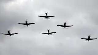 4Kᵁᴴᴰ ORLIK Aerobatic Team Polish Air Force Arrival @ LOTOS GDYNIA AEROBALTIC AIRSHOW 2021
