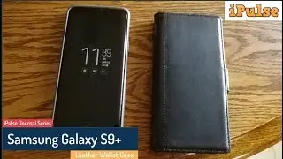 Samsung Galaxy S9+ - iPulse Journal Series Italian Full Grain Leather Wallet Case