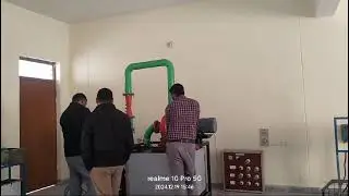 Francis turbine test rig for mechanical engineering laboratory
