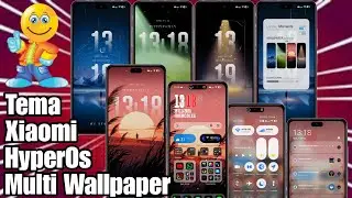 🔥 Lan&ccedil;amento! Tema Xiaomi Estilo HyperOs 3 Liquid Glass &Iacute;cones e Control Center @CiclopeTech