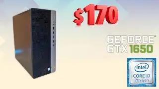 BUDGET GAMING PC in 2025?! [ i7 7700 & GTX 1650 ]