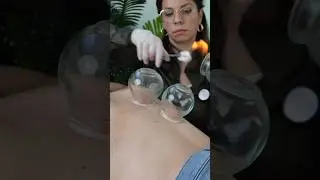 ASMR Tomorrow&rsquo;s Video is Going To Be Back Fire 🔥Cupping #chiropractor #asmrsleep