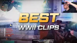 REACTING to the BEST SNIPING CLIPS on WWII