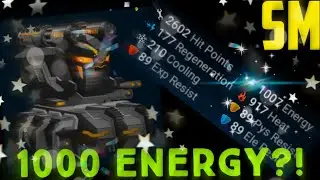 (Supermechs) 1000 ENERGY MECH WITH ENERGY FREE ARMOR