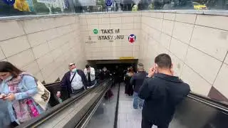 Метро Стамбула | Станция метро Таксим | ТУРЦИЯ СТАМБУЛ МЕТРО 2021