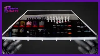Красивый набор шахмат из смолы, сделанный просто