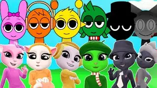 🌈 Sprunki Incredibox ➕ Angela 2 Cosplay | My Talking Angela 2 
