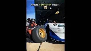 Other's change car wheels vs this One 😱☠️ | #edit #skills #newyork #usa #shorts